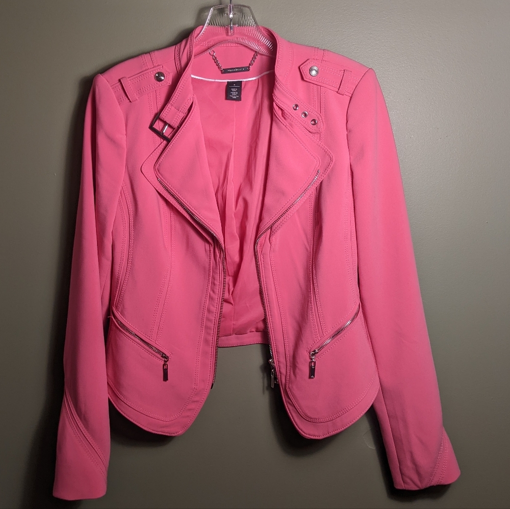 White House Black Market Hot Pink Jacket